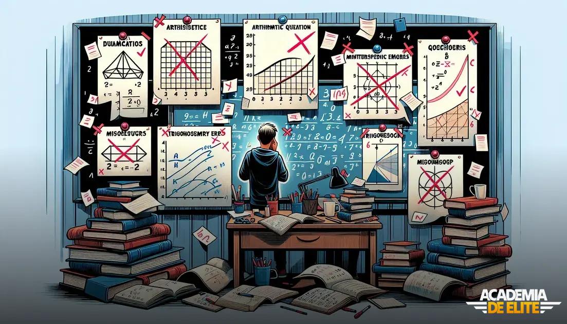 Os 5 Erros que Mais Derrubam Candidatos em Matemática e Como Você Pode Evitá-los