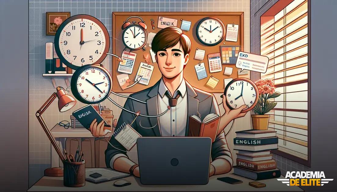 Como Estudar Inglês para Concurso Mesmo com Rotina Apertada
