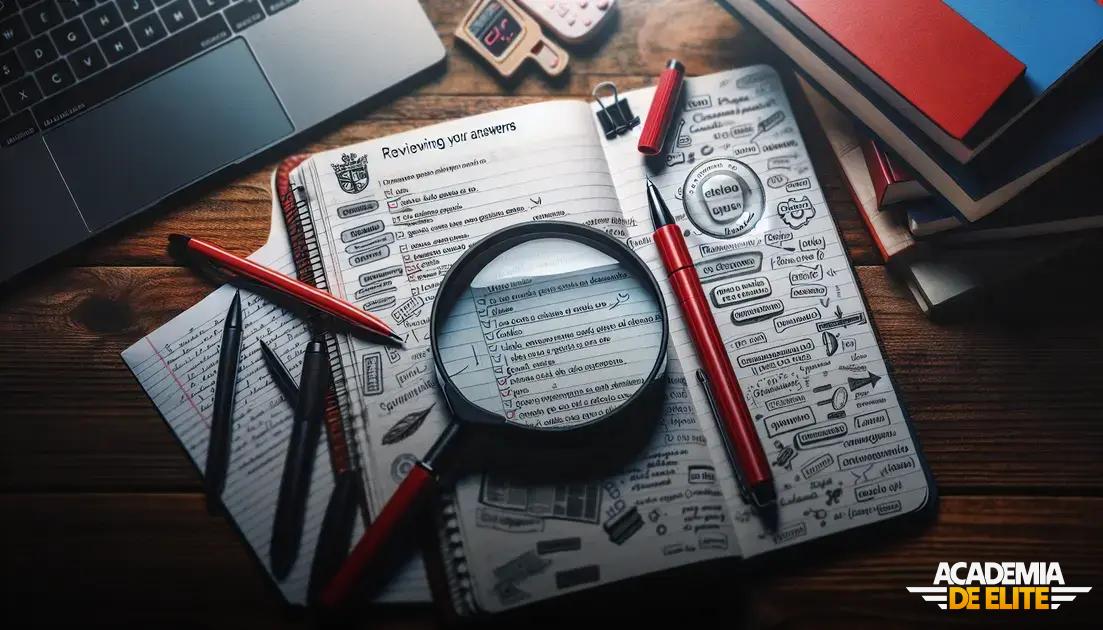 A importância de revisar suas respostas em português