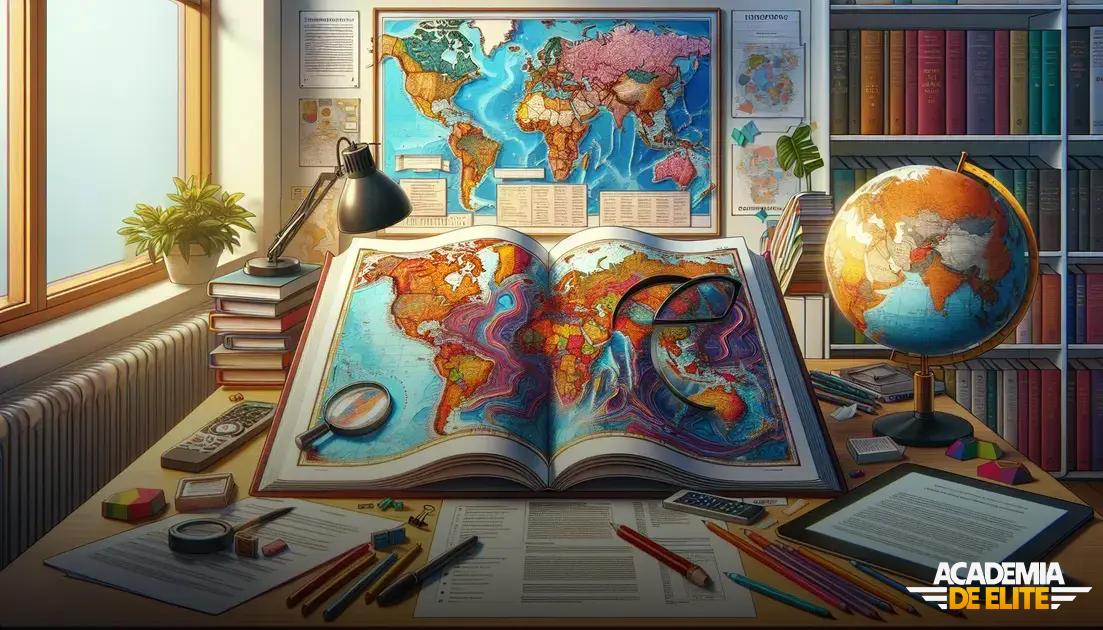 Como Interpretar Mapas Geopolíticos nas Provas de Concurso